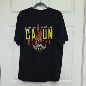 Harley-Davidson Black Cajun Country Tee